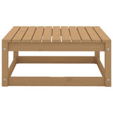5 Piece Garden Lounge Set Honey Brown Solid Pinewood - Extra Image