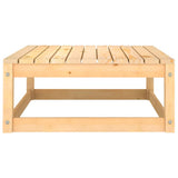 10 Piece Garden Lounge Set Solid Wood Pine