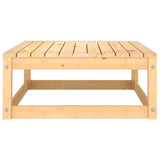 11 Piece Garden Lounge Set Solid Pinewood