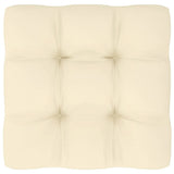 5 Piece Garden Lounge Set with Cushions Solid Pinewood - Close-Up Angle