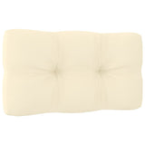 9 Piece Garden Lounge Set with Cushions Solid Pinewood - Rear View