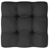 3-Seater Sofa with Cushions Solid Pinewood - 45-Degree Angle