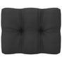 4-Seater Garden Sofa with Cushions Solid Wood Pine