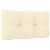 4-Seater Garden Sofa with Cushions Solid Pinewood - 45-Degree Angle