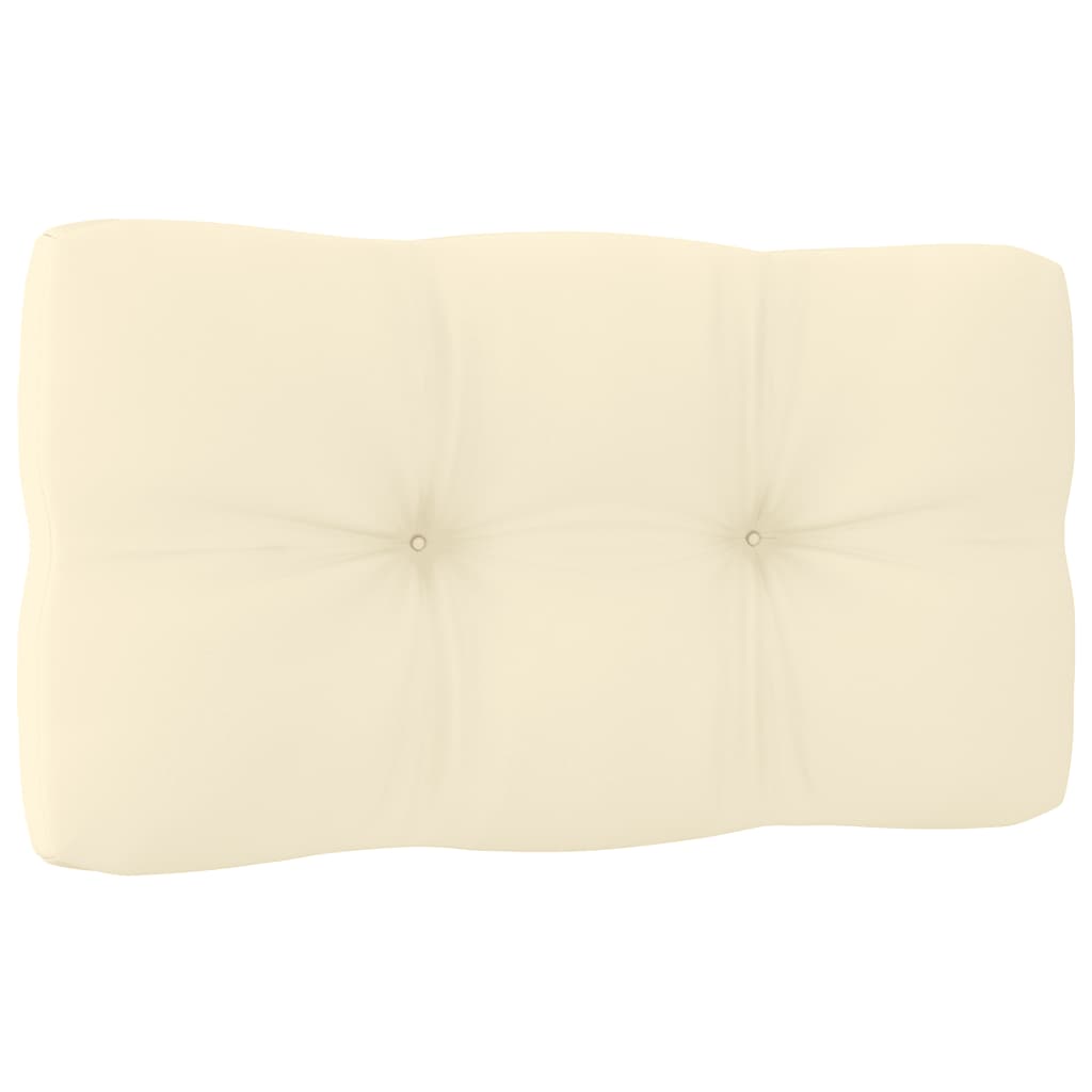 4-Seater Garden Sofa with Cushions Solid Pinewood