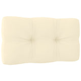 4-Seater Garden Sofa with Cushions Solid Pinewood - Close-Up Angle
