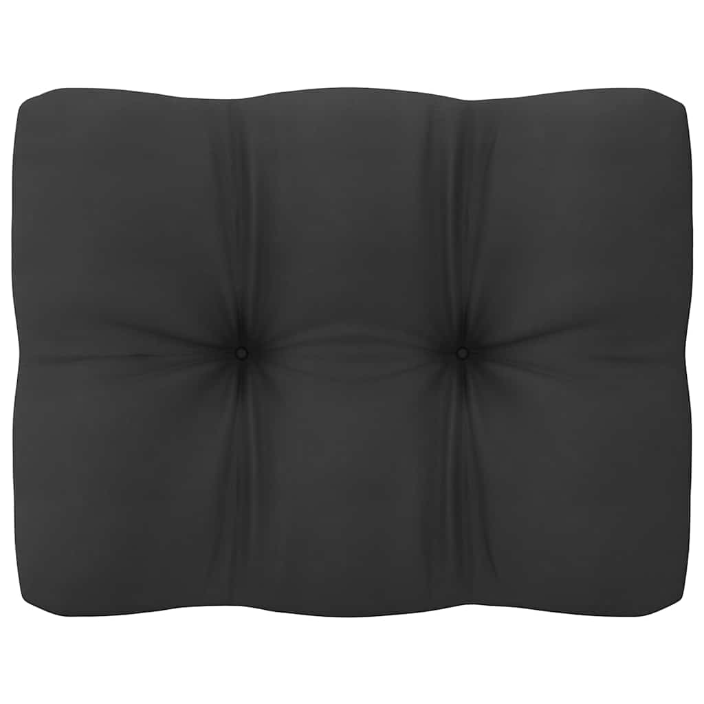 6 Piece Garden Lounge Set with Cushions Solid Wood Pine