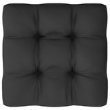 4 Piece Garden Lounge Set with Cushions Solid Pinewood - Close-Up Angle