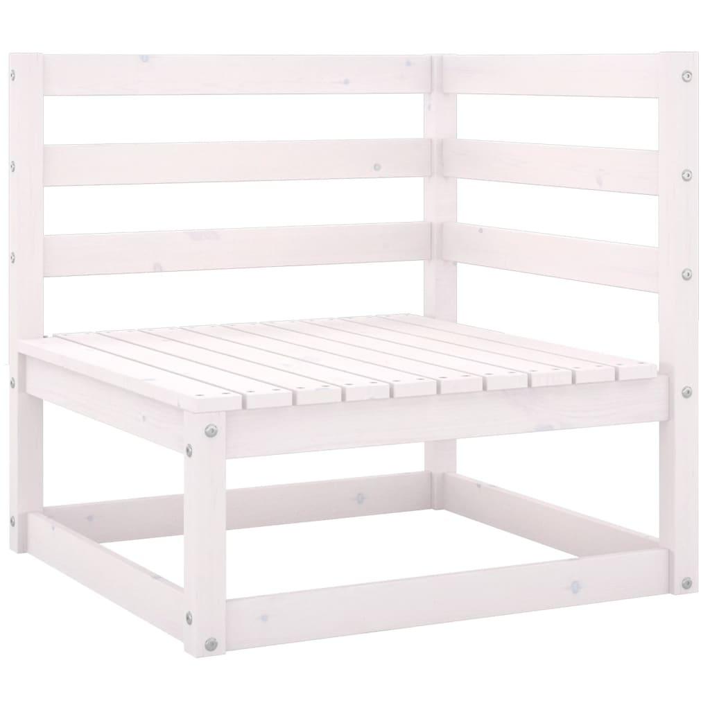 5 Piece Garden Lounge Set with Cushions Solid Pinewood