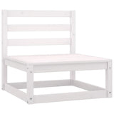 5 Piece Garden Lounge Set with Cushions Solid Pinewood - 45-Degree Angle
