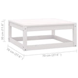 5 Piece Garden Lounge Set with Cushions Solid Wood Pine