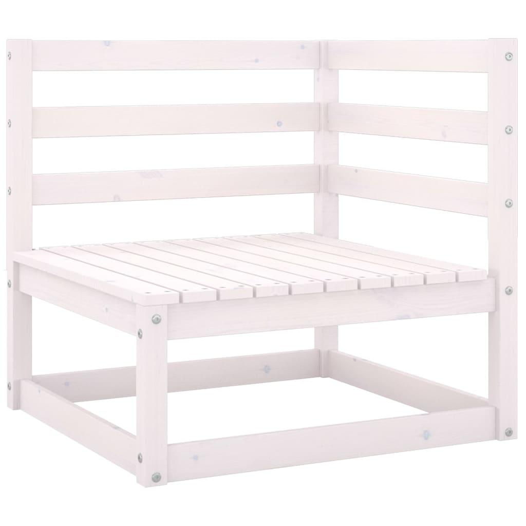 5 Piece Garden Lounge Set with Cushions Solid Pinewood
