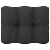 9 Piece Garden Lounge Set with Cushions Solid Pinewood