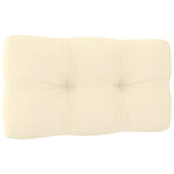 9 Piece Garden Lounge Set with Cushions Solid Pinewood - Close-Up Angle