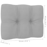 11 Piece Garden Lounge Set with Cushions Solid Pinewood - Extra Image