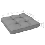 13 Piece Garden Lounge Set with Cushions Solid Pinewood - Extra Image