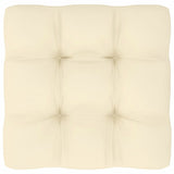 11 Piece Garden Lounge Set&Cushions Honey Brown Solid Pinewood - Close-Up Angle