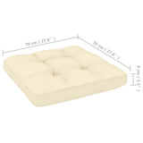 11 Piece Garden Lounge Set&Cushions Honey Brown Solid Pinewood - Extra Image