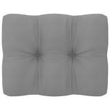12 Piece Garden Lounge Set with Cushions Solid Pinewood - Low Angle