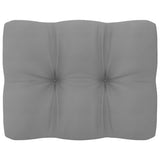 10 Piece Garden Lounge Set with Cushions Solid Pinewood - Low Angle