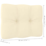 7 Piece Garden Lounge Set&Cushions Honey Brown Solid Pinewood - Extra Image