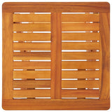 Sun Loungers 2 pcs with Table and Cushions Solid Acacia Wood - Extra Image
