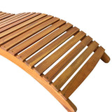 Sun Loungers 2 pcs with Cushions Solid Wood Acacia - 45-Degree Angle