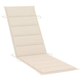 Sun Loungers 2 pcs with Cushions Solid Wood Acacia