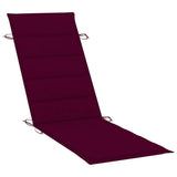 Sun Loungers 2 pcs with Cushions Solid Acacia Wood - Close-Up Angle