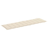 Sun Loungers 2 pcs with Table and Cushions Solid Wood Acacia
