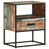 Bed Cabinet 40x30x50 cm Solid Reclaimed Wood