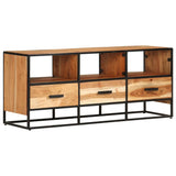 TV Cabinet 110x30x45 cm Solid Acacia Wood - Extra Image