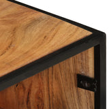 TV Cabinet 110x30x45 cm Solid Acacia Wood - 45-Degree Angle