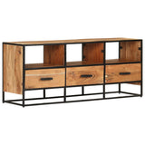 TV Cabinet 110x30x45 cm Solid Acacia Wood - Extra Image