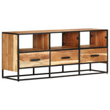 TV Cabinet 110x30x45 cm Solid Acacia Wood - Extra Image