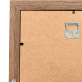 Collage Photo Frame for Picture 10 pcs 10x15 cm Light Brown MDF