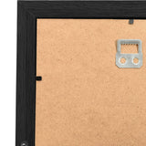 Collage Photo Frame for Picture 10 pcs 10x15 cm Black MDF - 45-Degree Angle
