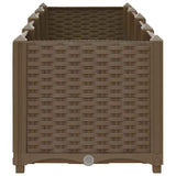 Raised Bed 160x40x38 cm Polypropylene - 45-Degree Angle