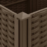 Raised Bed 160x40x38 cm Polypropylene - Close-Up Angle