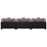 Raised Bed 120x40x23 cm Polypropylene - Side View