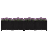 Raised Bed 160x40x38 cm Polypropylene - Side View