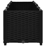 Raised Bed 160x40x38 cm Polypropylene - Rear View