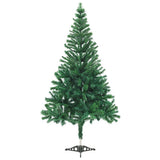 Artificial Pre-lit Christmas Tree with Stand 120 cm 230 Branches