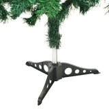 Artificial Pre-lit Christmas Tree with Stand 120 cm 230 Branches - 45-Degree Angle