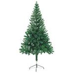 Artificial Pre-lit Christmas Tree with Stand 150cm 380 Branches