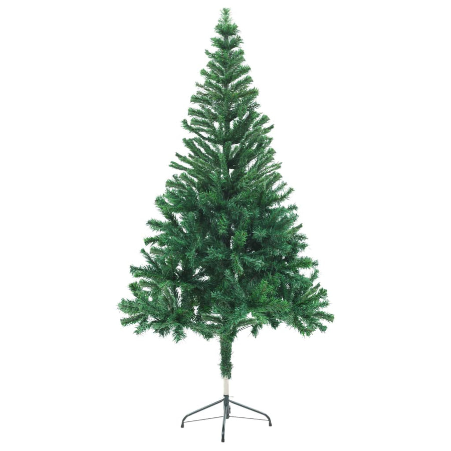 Artificial Pre-lit Christmas Tree with Stand 150cm 380 Branches