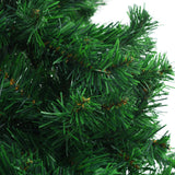 Artificial Pre-lit Christmas Tree with Stand 150 cm 380 Branches - 45-Degree Angle