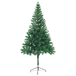 Artificial Pre-lit Christmas Tree with Stand 180cm 564 Branches