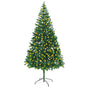 Artificial Pre-lit Christmas Tree 210 cm 910 Branches