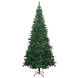 Artificial Pre-lit Christmas Tree L 240 cm Green - Front View